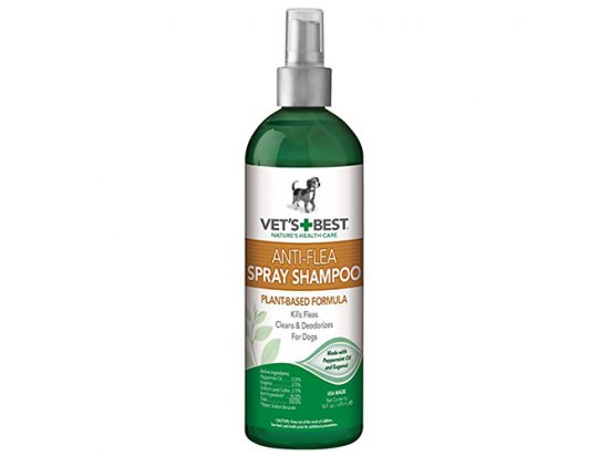 Фото - Vets Best (Ветс Бест) ANTI - FLEA SPRAY SHAMPOO (ОТ БЛОХ, КЛЕЩЕЙ) шампунь-спрей для собак от блох и клещей Vets Best (Ветс Бест) ANTI - FLEA SPRAY SHAMPOO (ОТ БЛОХ, КЛЕЩЕЙ) шампунь-спрей для собак