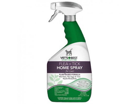 Фото - Vets Best (Ветс Бест) FLEA+TICK HOME SPRAY (ОТ БЛОХ И КЛЕЩЕЙ УНИВЕРСАЛЬНЫЙ) спрей для кошек и для дома от блох и клещей Vets Best (Ветс Бест) FLEA+TICK HOME SPRAY (ОТ БЛОХ И КЛЕЩЕЙ УНИВЕРСАЛЬНЫЙ) спрей для кошек и для дома