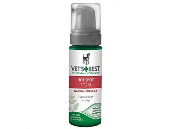 Фото - Vets Best (Ветс Бест) HOT SPOT FOAM (ПРИ РАЗДРАЖЕНИИ И ЗУДЕ) моющая пена для собак лечебная косметика Vets Best (Ветс Бест) HOT SPOT FOAM (ПРИ РАЗДРАЖЕНИИ И ЗУДЕ) моющая пена для собак