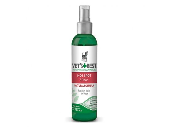 Фото - Vets Best (Ветс Бест) HOT SPOT SPRAY (ПРИ РАЗДРАЖЕНИИ И ЗУДЕ) спрей для собак лечебная косметика Vets Best (Ветс Бест) HOT SPOT SPRAY (ПРИ РАЗДРАЖЕНИИ И ЗУДЕ) спрей для собак