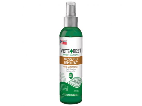 Фото - Vets Best MOSQUITO REPELLENT спрей от насекомых для собак и кошек от блох и клещей Vets Best MOSQUITO REPELLENT спрей от насекомых для собак и кошек