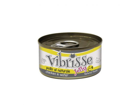 Фото - Vibrisse Jelly КУРКА В ЖЕЛЕ консерви для котів вологий корм (консерви) Vibrisse Jelly КУРКА В ЖЕЛЕ консерви для котів