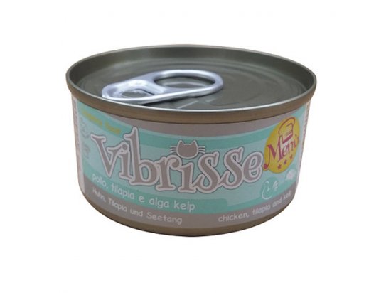Фото - Vibrisse Menu КУРИЦА С ТАЛАПИЕЙ В СОУСЕ консервы для кошек вологий корм (консерви) Vibrisse Menu КУРИЦА С ТАЛАПИЕЙ В СОУСЕ консервы для кошек