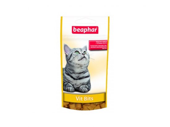 Фото - Beaphar Vit-Bits Лакомство для кошек с витаминной пастой лакомства Beaphar Vit-Bits Лакомство для кошек с витаминной пастой
