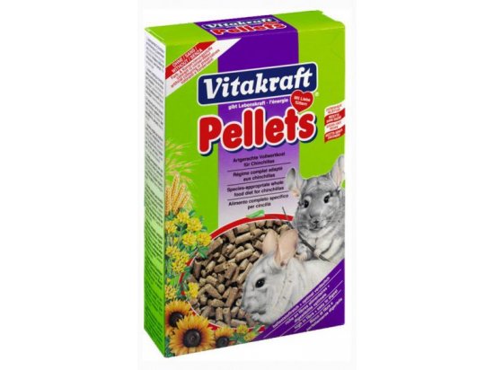 Фото 2 -  корм для гризунів Vitakraft (Вітакрафт) Pellets корм для шиншил, 1 кг