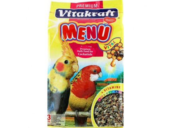 Фото - Vitakraft (Витакрафт) Menu корм для австралийских попугаев корм для птиц Vitakraft (Витакрафт) Menu корм для австралийских попугаев