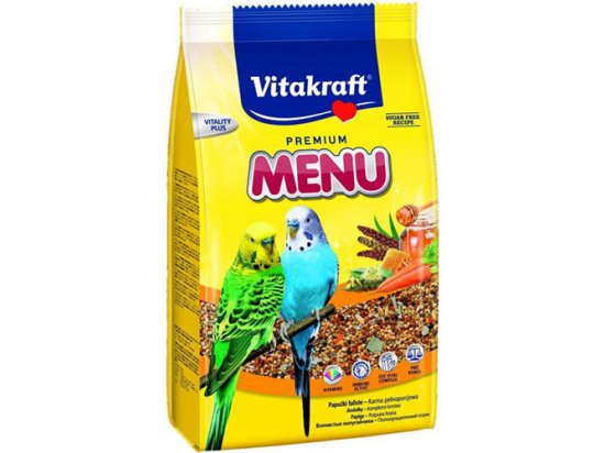 Фото - корм для птахів Vitakraft (Вітакрафт) Menu Vital корм для хвилястих папуг