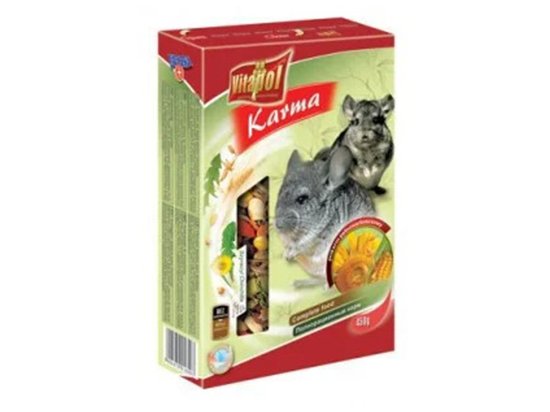 Фото - Vitapol Karma Полнорационный корм для шиншиллы корм для грызунов Vitapol Karma Полнорационный корм для шиншиллы