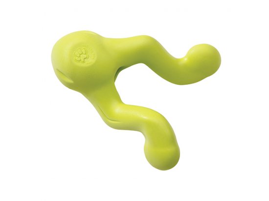 Фото 7 -  іграшки West Paw TIZZY DOG TOY іграшка-годівниця з 2-ма ніжками для собак ВЕЛИКА