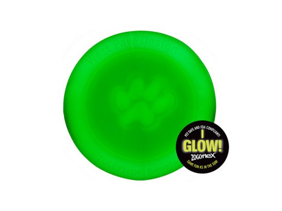 Фото 9 -  іграшки West Paw ZISC FLYING DISC літаюча тарілка, іграшка для собак ВЕЛИКА