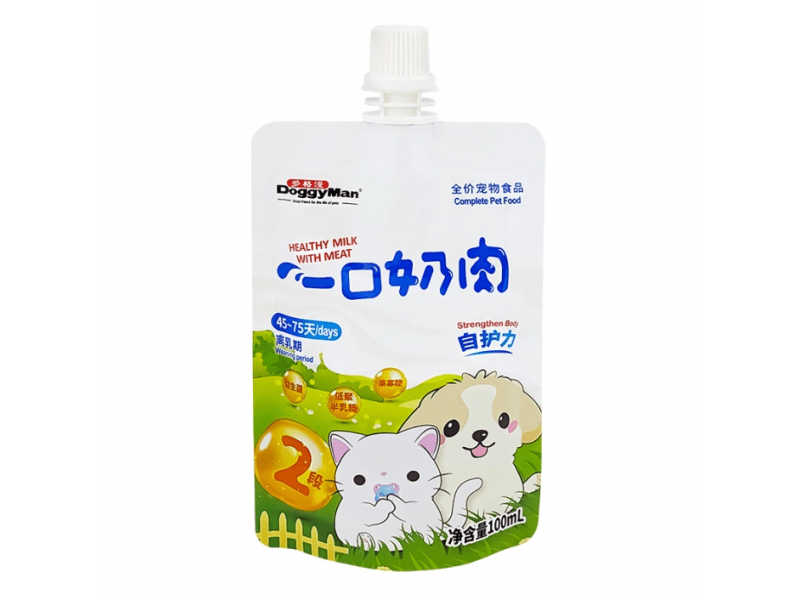 DoggyMan Healthy Milk With Meat молоко з м'ясом для цуценят і