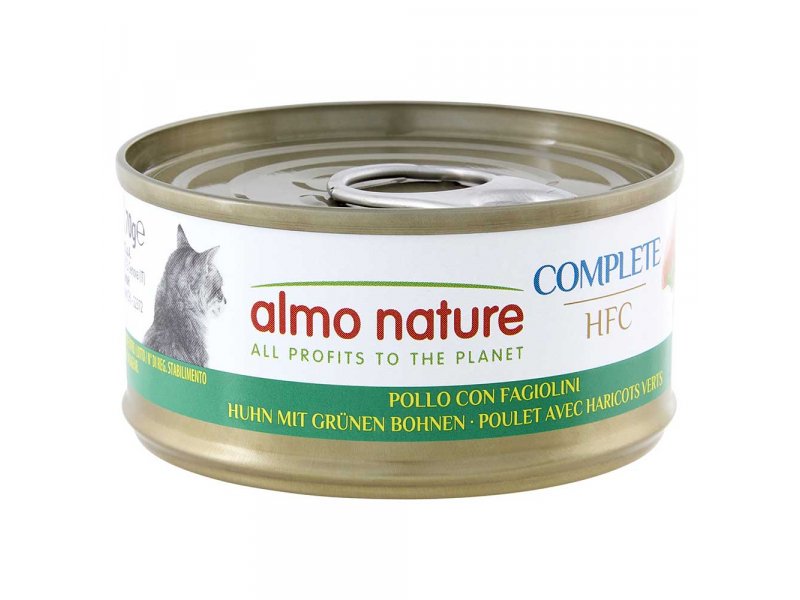 三ELMO ORGANIC ADULT CHICKEN 6kg Almo Nature HFC Complete Chicken with Green Beans вологий корм для