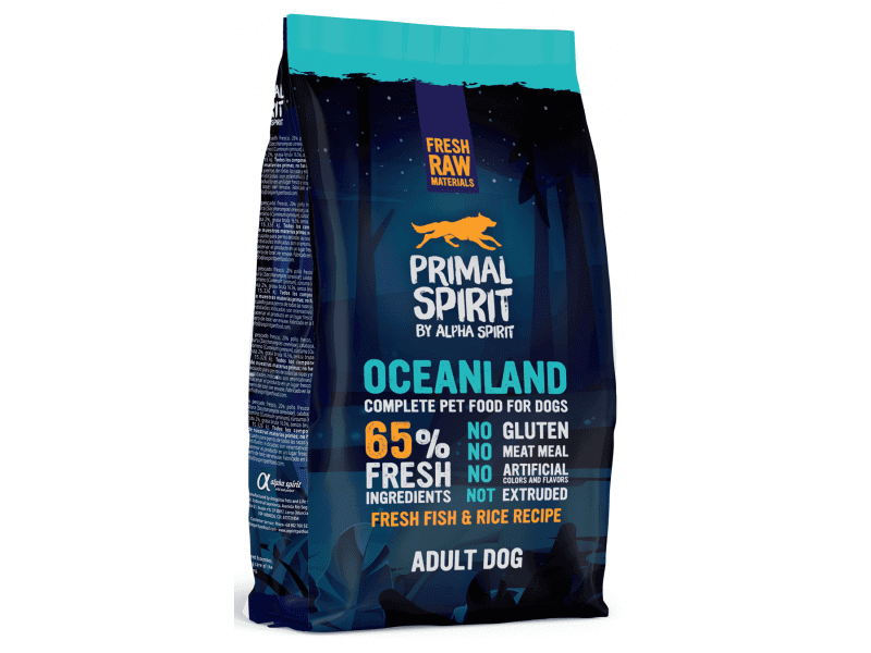 Primal Spirit Oceanland Fresh Fish & Rice сухий корм для собак РИБА І ...