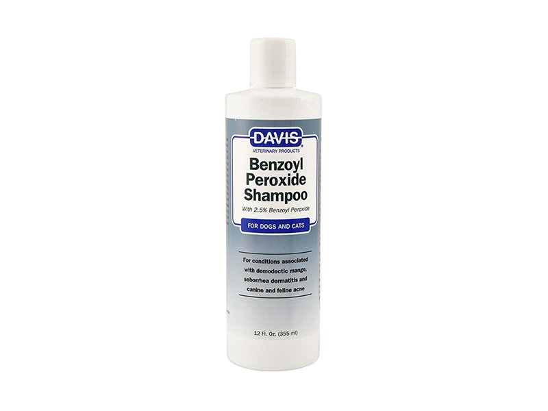 Davis benzoyl peroxide pet shampoo cheap