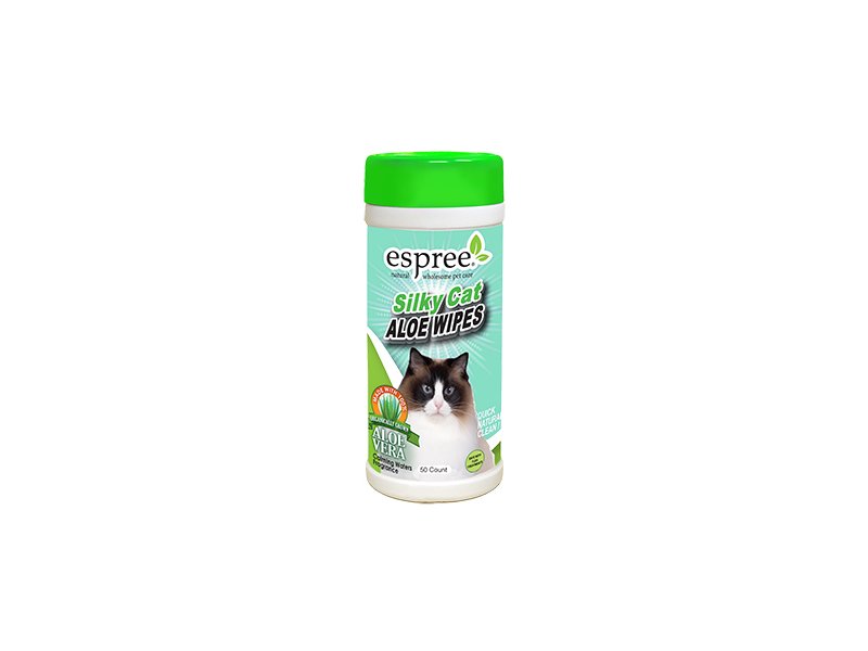 Espree silky cat aloe wipes top