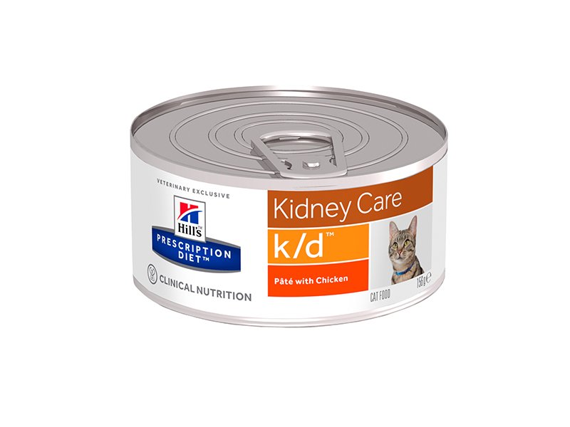 Hill's Prescription Diet k/d Kidney Care лечебные консервы для