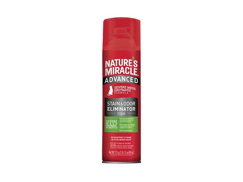 Natures Miracle ADVANCED FORMULA устранитель пятен и запахов кошек с ...