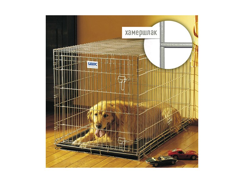 Savic DOG RESIDENCE цинковая клетка для собак, цвет хамершлак купить в ...