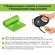 Фото 10 - рулетки WAUDOG R-leash поводок рулетка с контейнером для пакетов, светоотражающая лента, голубой