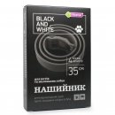 Фото - від бліх та кліщів Vitomax Black & White нашийник від бліх та кліщів для собак та кішок, чорний