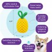 Фото 6 - игрушки Outward Hound Pineapple Dental жевательная игрушка для лакомств для собак АНАНАС