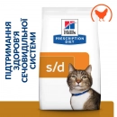 Фото - ветеринарные корма Hill's Prescription Diet s/d Urinary Care корм для кошек курицей