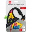 Фото 6 - рулетки WAUDOG R-leash поводок рулетка с контейнером для пакетов, светоотражающая лента, МОХНАТЫЕ МОНСТРЫ