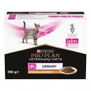 Фото - ветеринарные корма Purina Pro Plan (Пурина Про План) Veterinary Diets UR Urinary Chicken влажный лечебный корм для кошек для растворения струвитных камней КУРИЦА