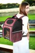 Фото - переноски, сумки, рюкзаки Senful 2-in-1 Deluxe Pet Backpack рюкзак-переноска для собак та кішок, рожевий