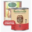 Фото - вологий корм (консерви) Baskerville (Баскервіль) ЯЛОВИЧИНА - консерви для собак