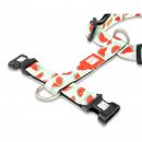 Фото 2 - амуниция Max & Molly Urban Pets H-Harness шлея для собак Watermelon