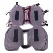 Фото 8 - амуниция Voyager Pet Dog Bagpack cумка-седло для собак, красный с серым