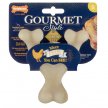 Фото 2 - іграшки Nylabone Gourmet Wishbone Chicken жувальна іграшка для собак КІСТКА, смак КУРКИ