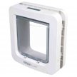 Фото - двери врезные Trixie SureFlap 4-Way Flap врезная дверца для кошек и собак, белый (38550)