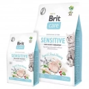 Фото - сухой корм Brit Care Cat Grain Free Sensitive Insect & Herring беззерновой сухой корм для кошек с чувствительным пищеварением НАСЕКОМЫЕ И СЕЛЬДЬ