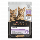 Фото - влажный корм (консервы) Purina Pro Plan (Пурина Про План) Kitten Healthy Start Turkey влажный корм для котят, кусочки в подливе ИНДЕЙКА