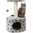 Фото 2 - когтеточки, с домиками Trixie Junior Cat Tree Toledo когтеточка-домик для котят, серый