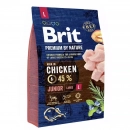 Фото 4 - сухий корм Brit Premium Dog Junior Large L Chicken сухий корм для цуценят та молодих собак великих порід КУРКА