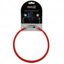 Фото - амуніція Animall USB Led Flashing Collar нашийник для собак з підзарядкою USB, червоний/зірки