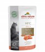 Фото - влажный корм (консервы) Almo Nature HFC JELLY SALMON консервы для кошек ЛОСОСЬ, желе пауч