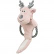 Фото 2 - игрушки Trixie Reindeer with Rope игрушка для собак РОЖДЕСТВЕНСКИЙ ОЛЕНЬ С КАНАТОМ (92005)