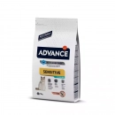 Фото - сухой корм Advance (Эдванс) Sensitive Sterilized корм для стерилизованных кошек С ЛОСОСЕМ И ПШЕНИЦЕЙ