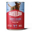 Фото - влажный корм (консервы) Carnilove Salmon & Turkey влажный корм для собак, паштет ЛОСОСЬ и ИНДЕЙКА