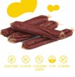 Фото 5 - ласощі Mavsy Dried Duck Sausage ласощі сосиски для собак КАЧКА