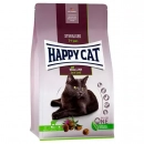 Фото - сухой корм Happy Cat STERILISED WEIDE-LAMM корм для стерилизованных кошек и кастрированных котов ЯГНЕНОК