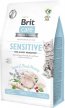 Фото - сухой корм Brit Care Cat Grain Free Sensitive Insect & Herring беззерновой сухой корм для кошек с чувствительным пищеварением НАСЕКОМЫЕ И СЕЛЬДЬ