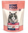 Фото - сухий корм Home Food (Хоум Фуд) Cat Adult Hairball Control For Sterilised Turkey корм для котів для виведення шерсті зі шлунка ІДИЧКА ТА ЯГОДИ