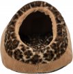 Фото 3 - лежаки, матрасы, коврики и домики Trixie Cave Leo домик для кошек и собак, светло-коричневый