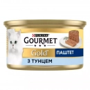 Фото - влажный корм (консервы) Gourmet Gold (Гурме Голд) - мусс с тунцом (паштет)