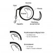 Фото 3 - рулетки DoggyMan Retractable Lead Star поводок-рулетка для собак, розовый